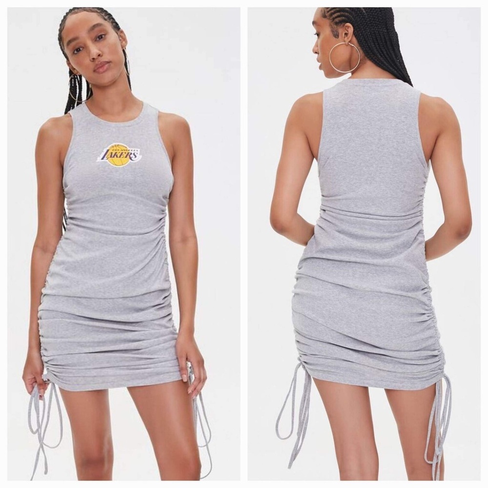 Lakers Graphic Mini Dress - Wmns sz SMALL